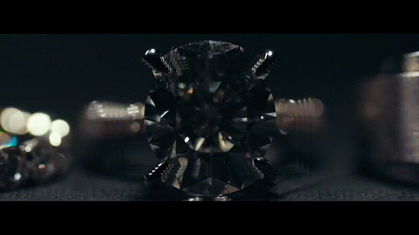 梵映学员梁嘉怡影视后期作品-钻石戒指微距珠宝广告合成